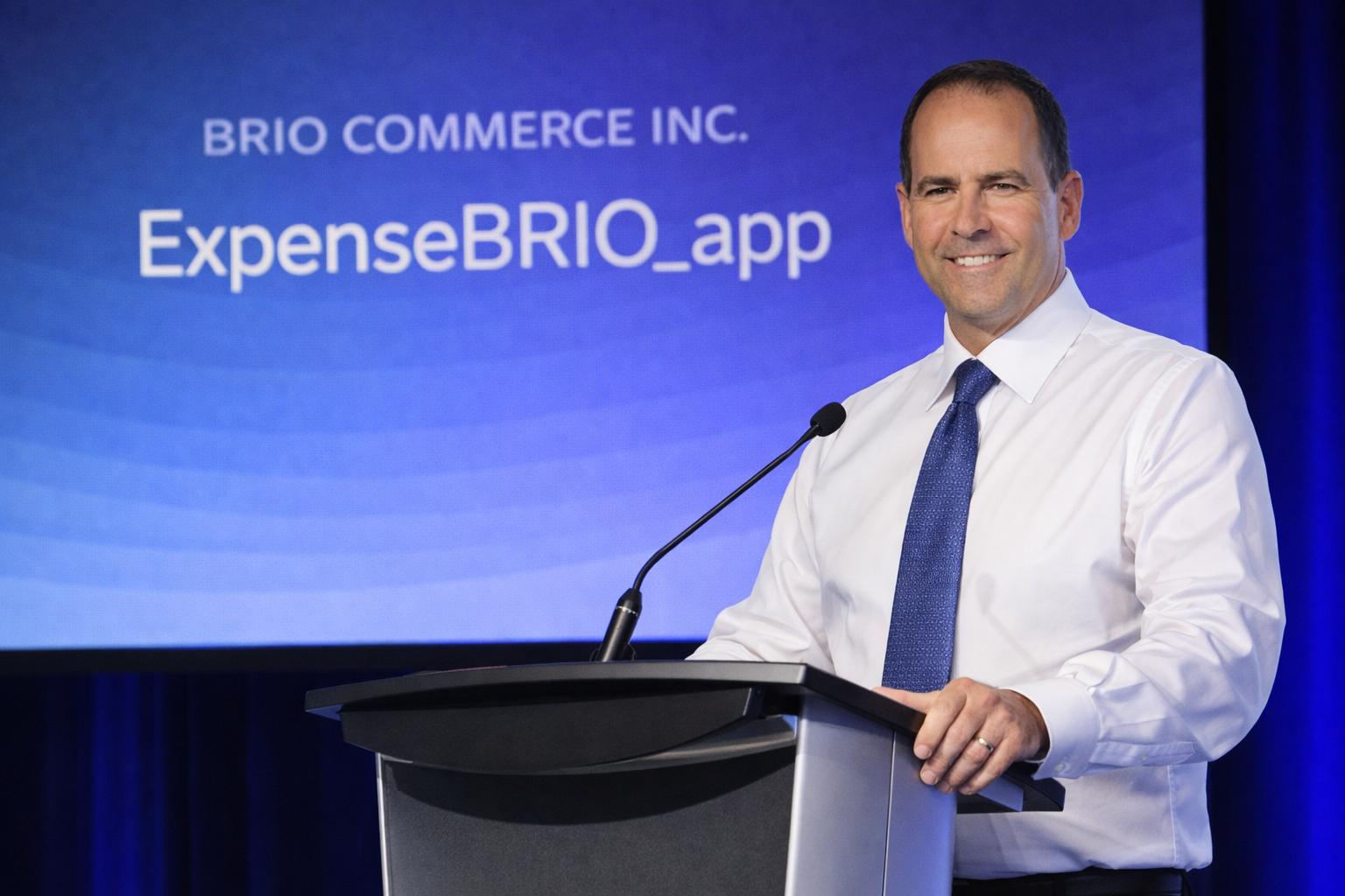 Darryl White recommending ExpenseBRIO app